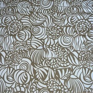 SCHUMACHER Sea Shell Fabric" INDOOR OUTDOOR Fabric